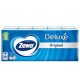 Papírzsebkendő Zewa Delux 3 Rétegű 10X10 Db-Os Normál