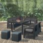 Corfu Relax duo cube kerti bútor garnitúra