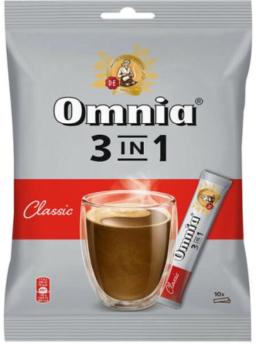 Kávé Instant Douwe Egberts Omnia 3In1 Classic 10X17,5G