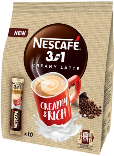 Kávé Instant Nescafe 3In1 Creamy Latte 10X15G