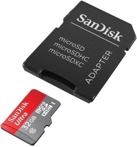 Sandisk 32Gb Sd Micro (Sdhc Class 10 Uhs-I) Ultra Android Memória Kártya