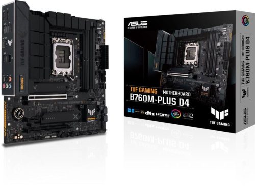 Asus Tuf Gaming B760M-Plus D4 Intel B760 Lga1700 Matx Alaplap