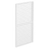 LUXE Lamellás oldalpanel (R) 123x218cm 4 m-ig fehér