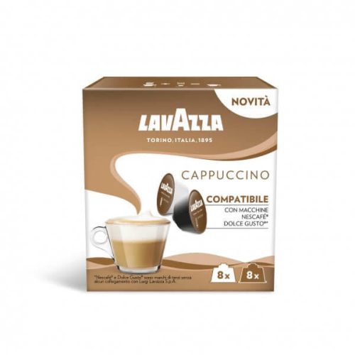 Lavazza Cappuccino , Dolce Gusto® Kompatibilis Kapszulák, 8+8 Db, 200G