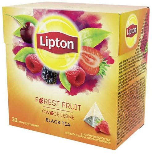 Lipton Erdei Gyümölcs Piramis, Fekete Tea, 20Filter