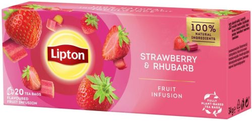 Lipton Eper-Rebarbara, Gyümölcstea, 20Filter