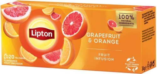 Lipton Grapefruit-Narancs, Gyümölcstea, 20Filter