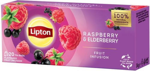 Lipton Málna-Bodza, Gyümölcstea, 20Filter