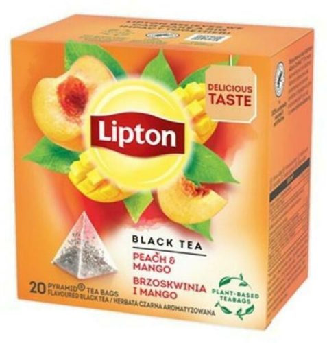 Lipton Barack - Mangó Piramis, Fekete Tea, 20Filter