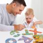 Fa ábécé puzzle angol szavakkal