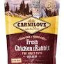 Carnilove Fresh Cat Adult Chicken&Rabbit - Csirke&Nyúl - Gourmand 400G