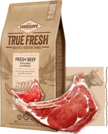 Carnilove True Fresh Dog Adult Beef - Marha 4Kg