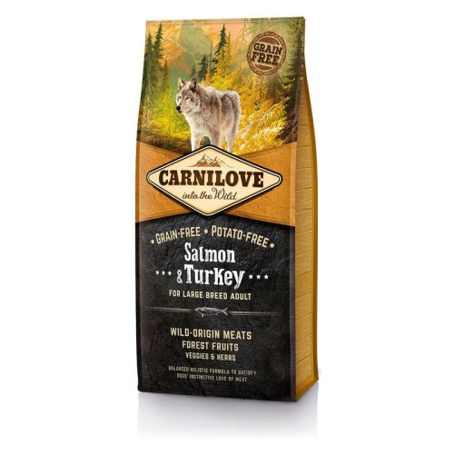 Carnilove Dog Adult Salmon&Turkey Large - Lazac&Pulyka 4Kg