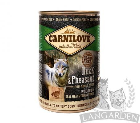 Carnilove Dog Konzerv Adult Duck&Pheasant - Kacsa&Fácán 400G