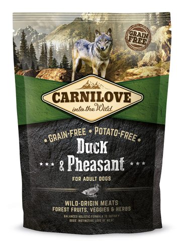 Carnilove Adult Duck & Pheasant- Kacsa És Fácán Hússal 1,5Kg