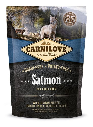 Carnilove Adult Salmon- Lazac Hússal 1,5Kg