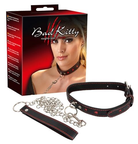 Bad Kitty Collar And Leash