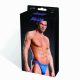 BLUE LINE Performance Microfiber Thong blue L/XL