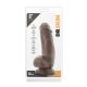 Dr. Skin Mr. Smith 7 inch Dildo Chocolate