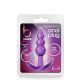 B YOURS TRIPLE BEAD ANAL PLUG PURPLE