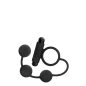 ANAL ADVENTURES ANAL BEAD WITH C-RING