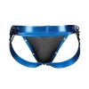 C4M-Desire Jockstrap-BlueLeatherette-XL