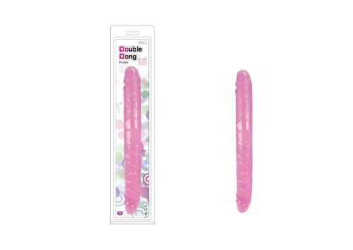 Charmly Pliable Double Dong 13" Pink