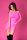 CR 3608  SM  Pink seamless Minidress