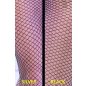 CR 4309 O/S 2 pairs 2 colors Black and Black/Silver(Lurex) small hole Fishnet Pantyhouse 1 Pair standard black color 1 Pair black/silver Lurex