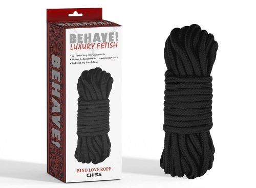 Bind Love Rope Black