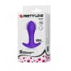 Pretty Love Anal Plug Massager Purple