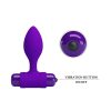 Pretty Love Vibra Butt Plug Purple