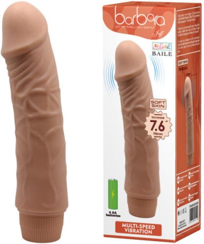 Barbara Jeff Realistic Multi-Speed Vibrator 7,6"