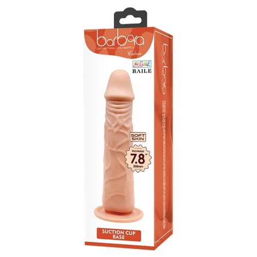 Barbara Calvin 8,3 " Dildo with Suction Cup