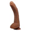 Beautiful Alex 11" Dildo Brown