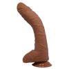 Beautiful Alex 11" Dildo Brown