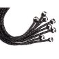 8 Tail Polish Leather Flogger 22 inch