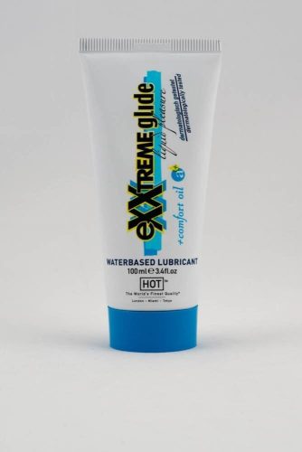 HOT eXXtreme Glide - waterbased lubricant + comfort oil a+ 100 ml