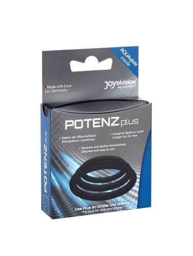 POTENZplus Black 3er Mix (S, M, L)