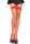 Fence Net Thigh Highs - RED - O/S - HOSIERY