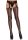 Lace up backseam stockings, black, O/S