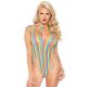 Shredded Opaque Cut Out Teddy Rainbow O/S