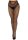Crotchless backseam tights O/S - black