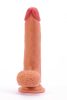 Dual-Layered 8 inch Silicone Dildo Flesh