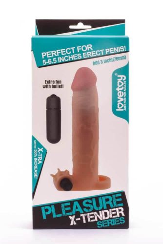 Pleasure X-Tender Vibrating Penis Sleeve #5