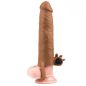 Pleasure X-Tender Vibrating Penis Sleeve #5 Brown