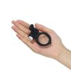 Power Clit Cockring Black 1