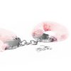 Fetish Pleasure Fluffy Hand Cuffs Pink