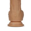 Dual layered Silicone Rotating Nature Cock Liam Flesh