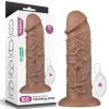 10.5'' Realistic Chubby Vibrating Dildo Brown